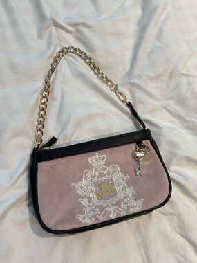 Juicy couture velour "juicy for all” wristlet